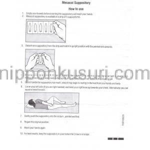 Mesacol suppository rx generic drug